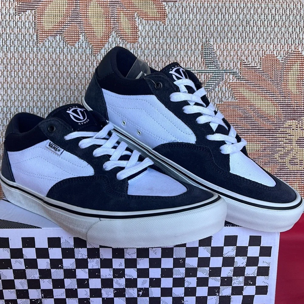 Vans Men’s Rowan Dark Navy/White VN0A5JICCZP Sneakers